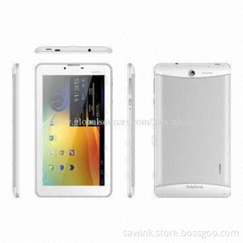 7-inch 2-SIM 3G Tablet PC, MTK8312 Cortex A7 1.3GHz, Dual-camera, Bluetooth, 3G, GPS